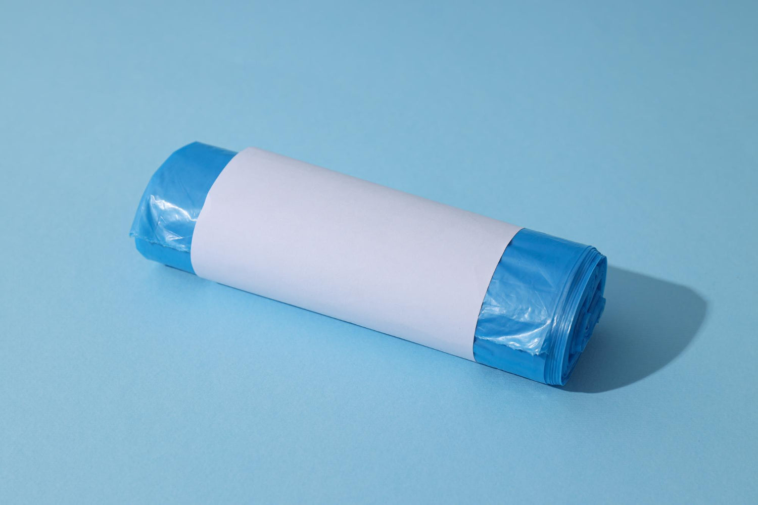 Large compostable waste bags stored for winter, solving cold-weather bio bag storage issues