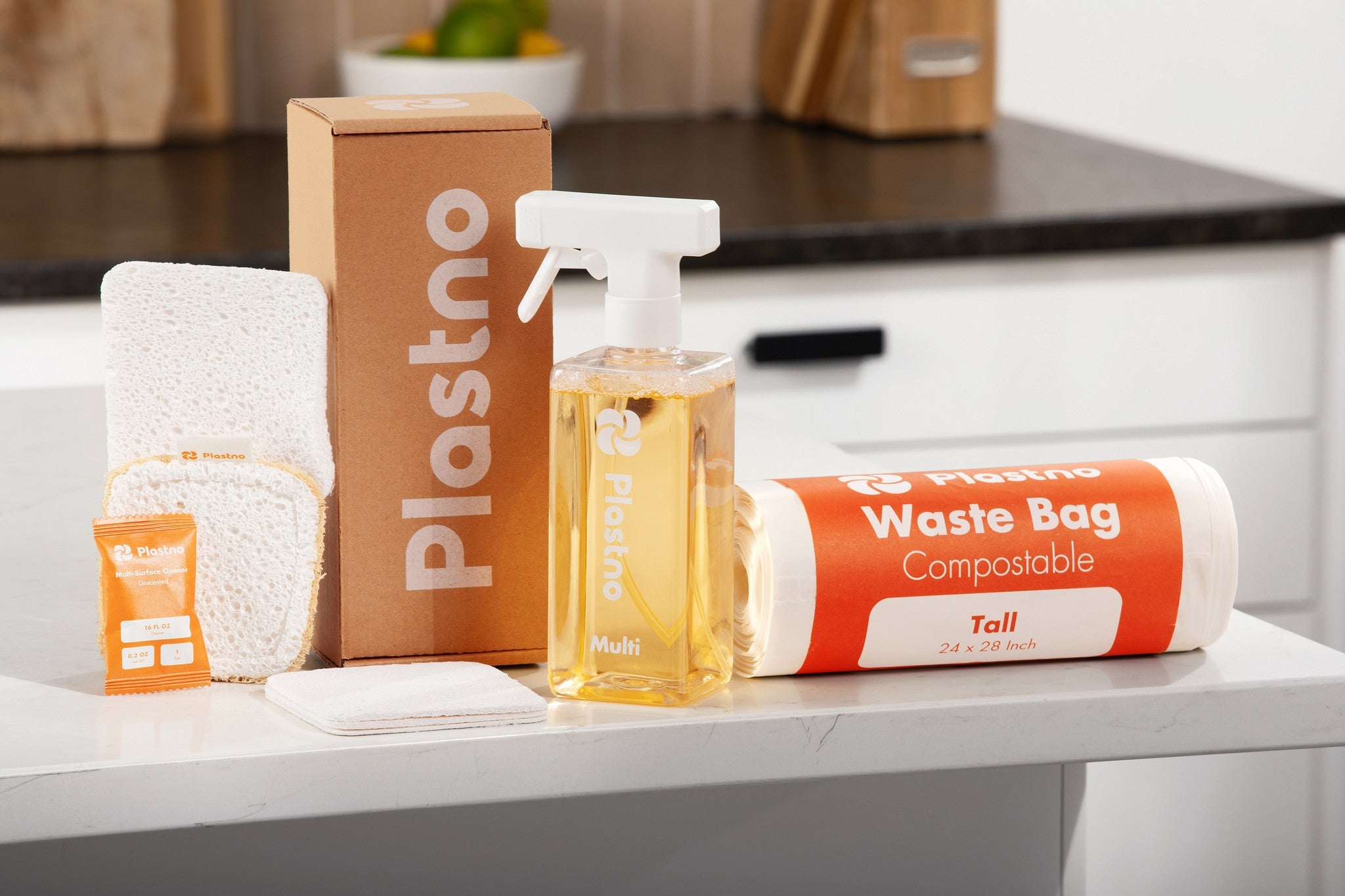 Plastno zero waste cleaning products