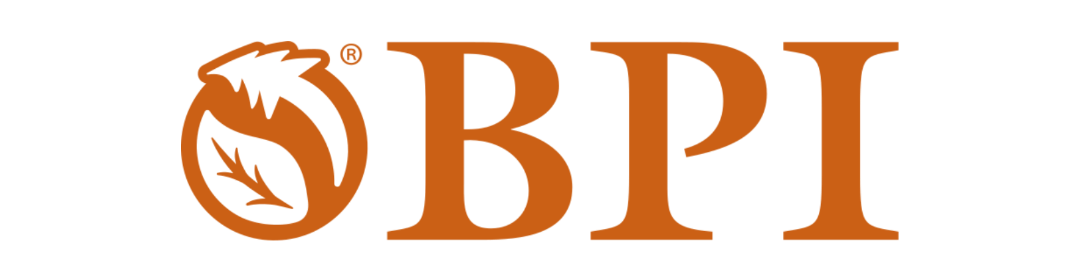 Plastno BPI certification mark for compostable trash bags