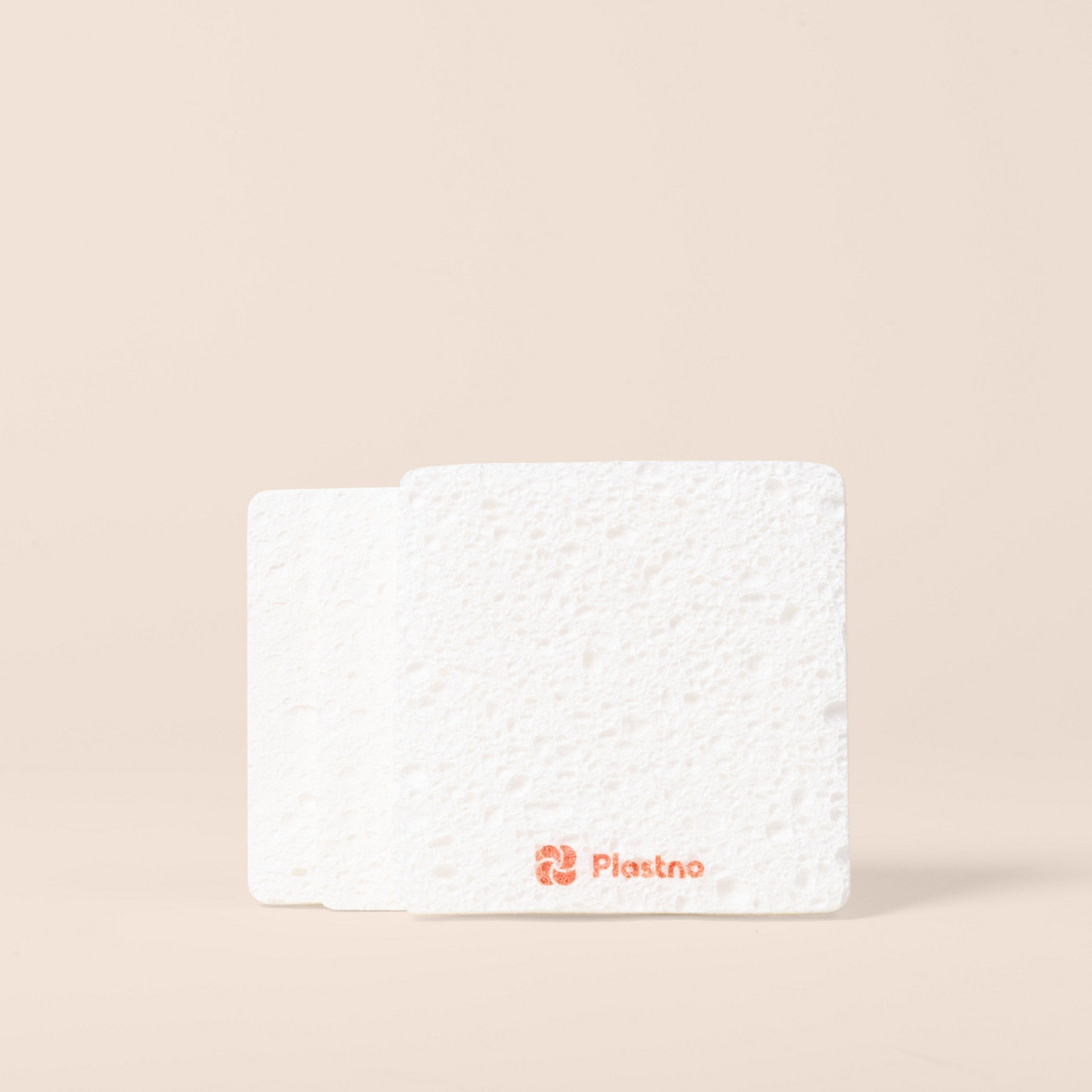 Plastno Soak Sponge: plastic-free dish sponge made from plant-based cellulose, ships flat and expands in water