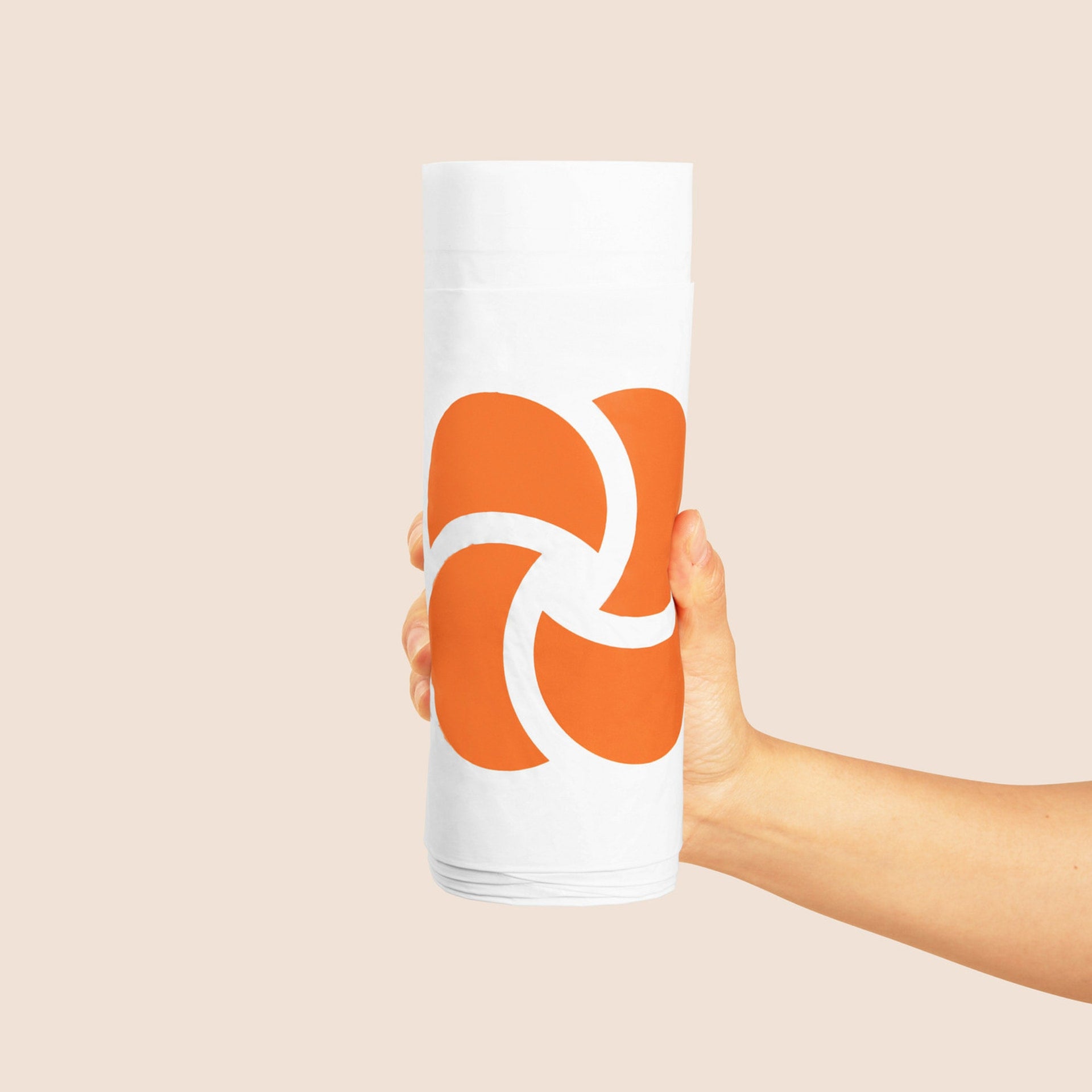 Plastno Waste Bag Tall lining a kitchen trash bin: zero waste compostable trash bag for standard tall kitchen cans