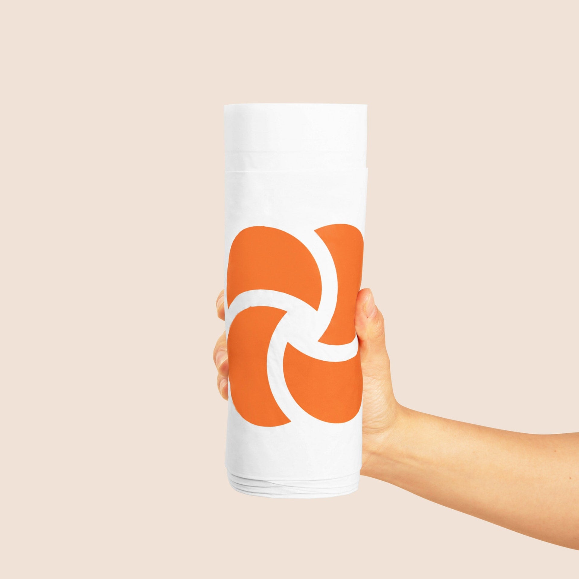 Plastno Waste Bag Tall lining a kitchen trash bin: zero waste compostable trash bag for standard tall kitchen cans