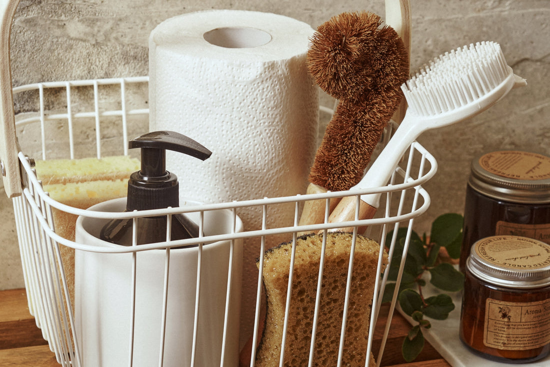 Eco-Friendly kitchen cleaning materials