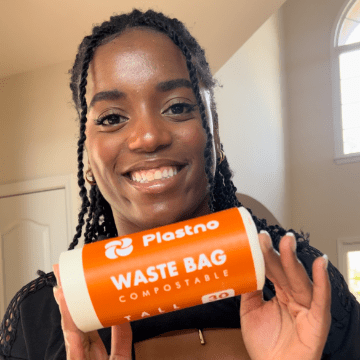Plastno Compostable Trash Bags 13 Gallon