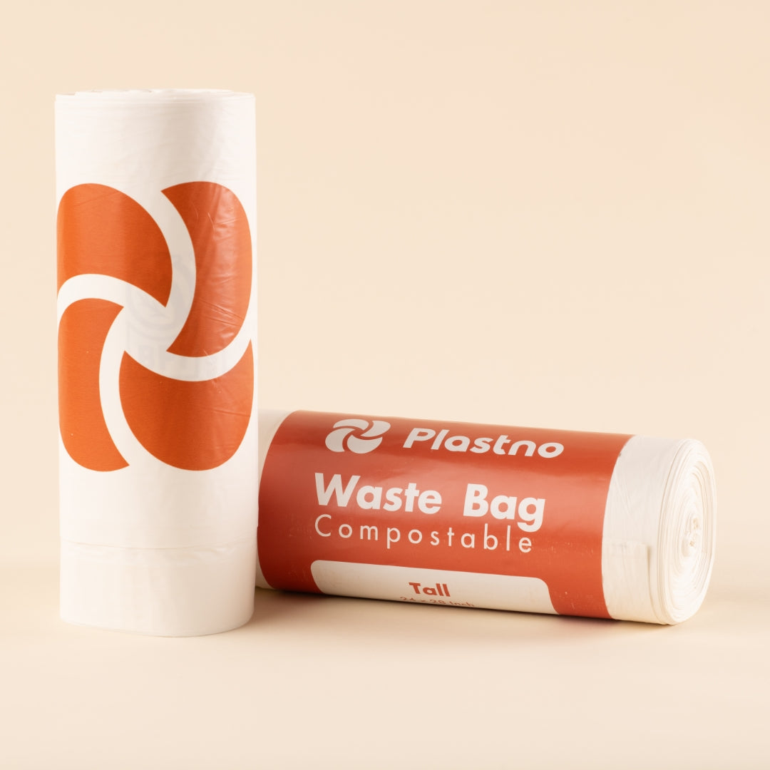 Plastno Compostable Trash Bags 13 Gallon