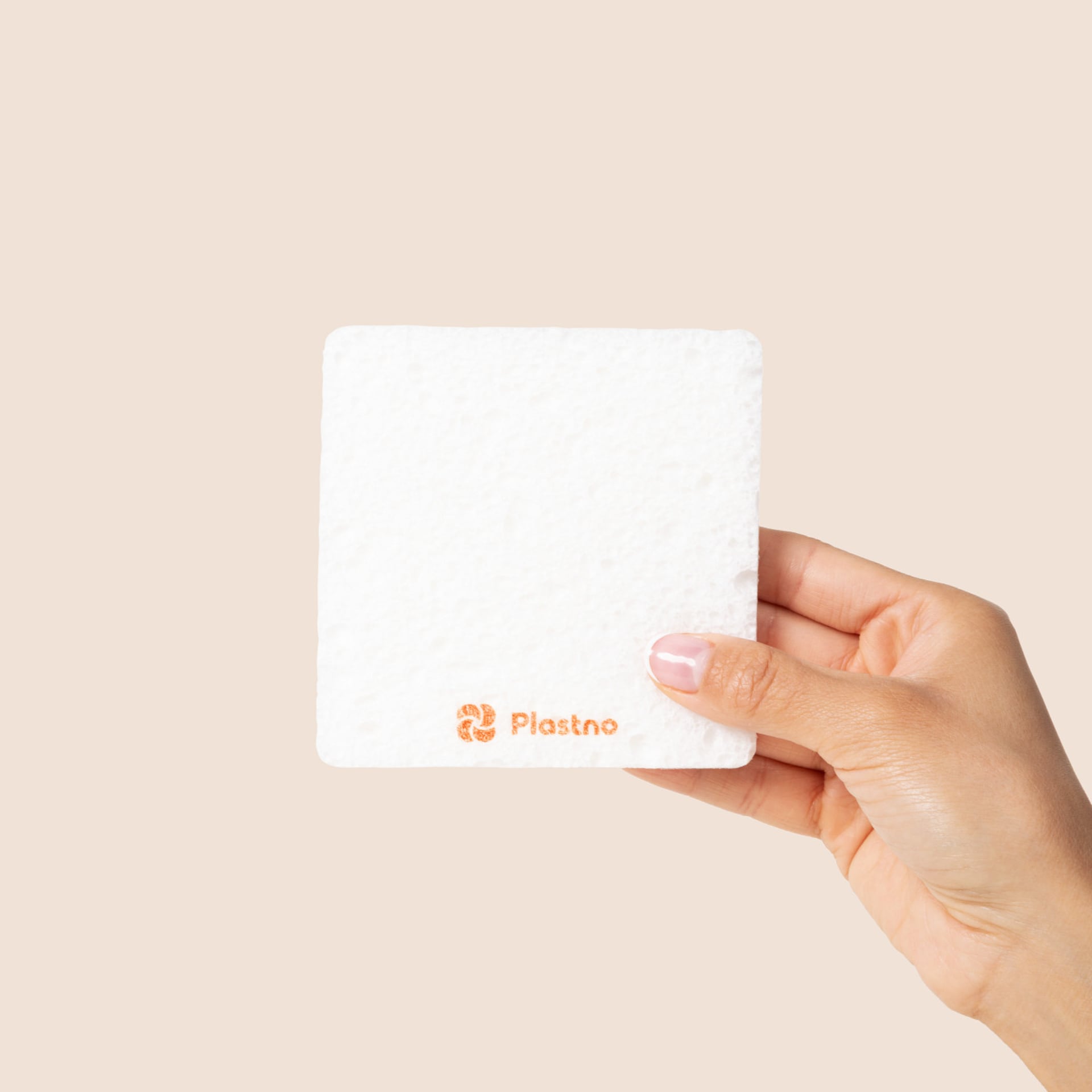 Plastno Soak Sponge: biodegradable cellulose sponge in a 3-pack, plant-based and plastic-free